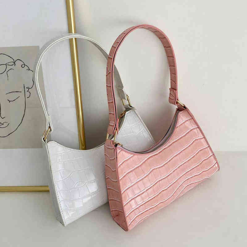 

Evening Bags Retro Casual Women's Totes Shoulder Fashion Exquisite Shopping Pu Leather Chain Handbags for Women 2022 Wholesale 220630, Pink 1