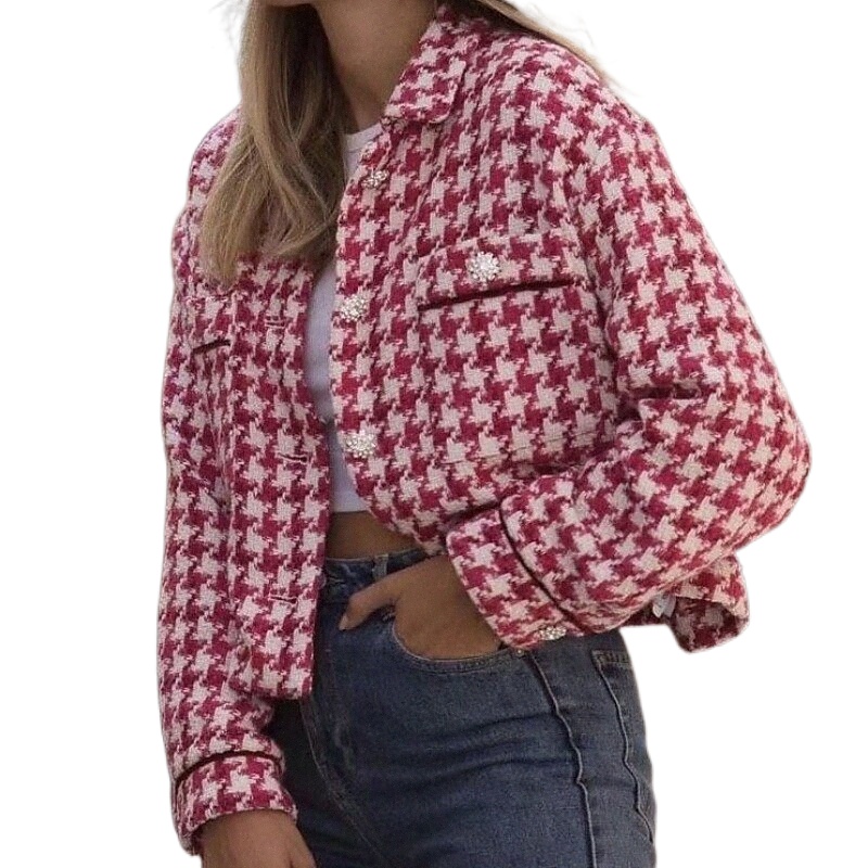 Veste pour femmes quotidiennement sortant en plein air du printemps d'été régulier régulier de la veste de street-strewear décontractée à bout de