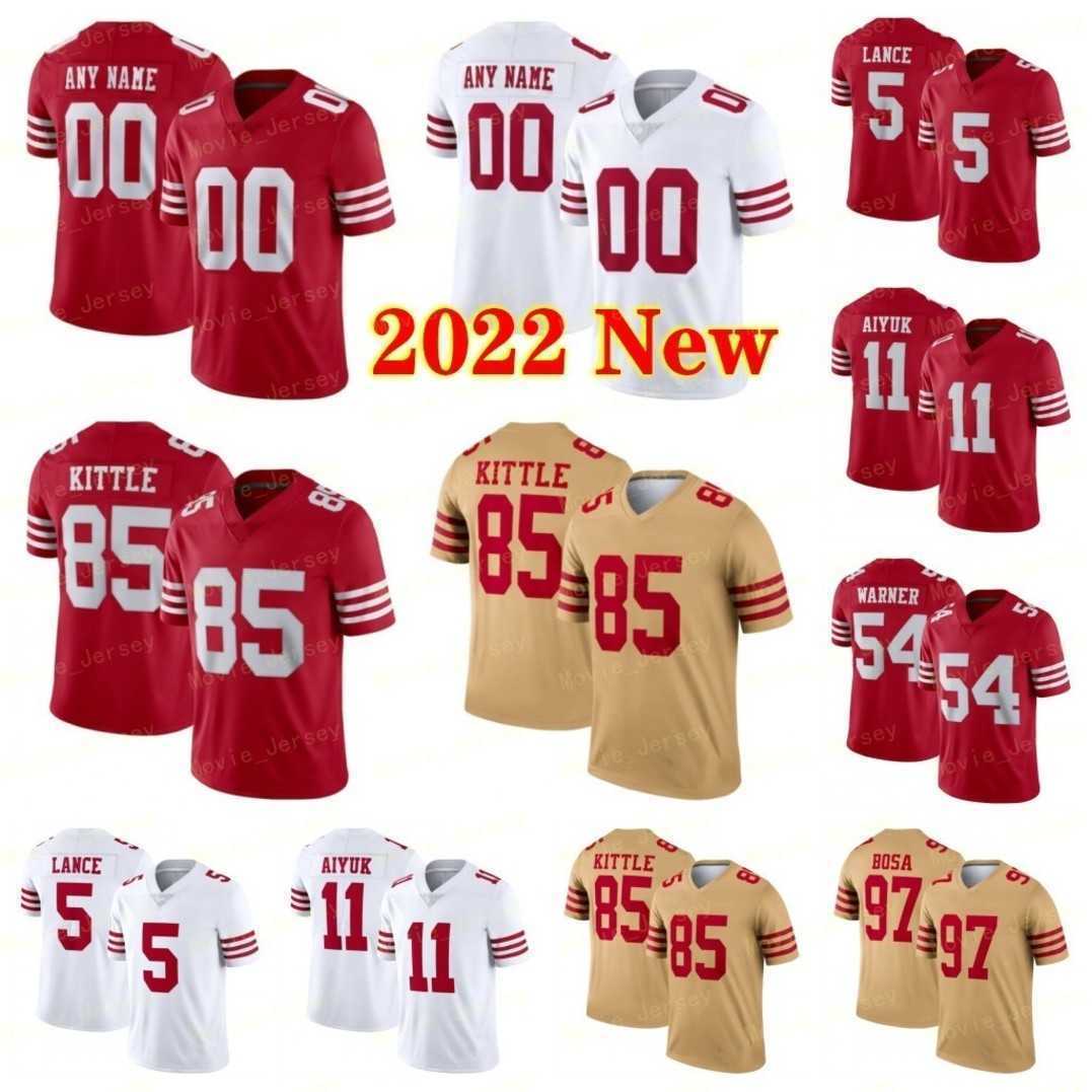 

SF Custom Jersey Mens Women Youth Kids American Football Jerseys Any 32 Teams player Game Shirts All Stitched Wholesale Sports Athletic Wears boy girls gifts 4xl, Men