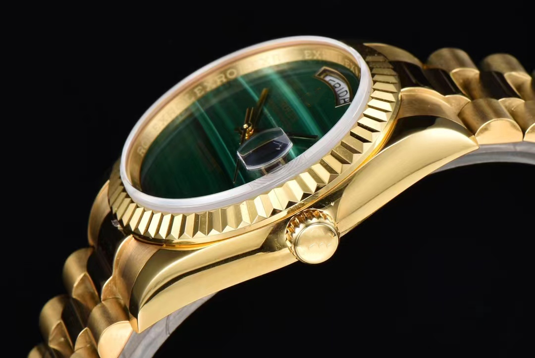 Montres de créateurs Datejust Montre pour hommes de luxe 36mm Semaines Mouvement mécanique automatique Vert lumineux étanche