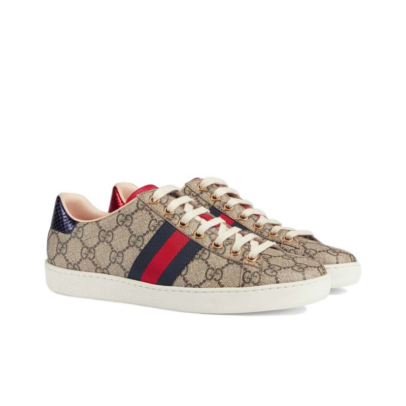 

Case Luxury Designer brand Gucci ACE Shoes Beige Men Trainers Vintage Luxury GG Chaussures Women Shoe Fashion Sneakers Wave Mouth Sneaker With Box, #16