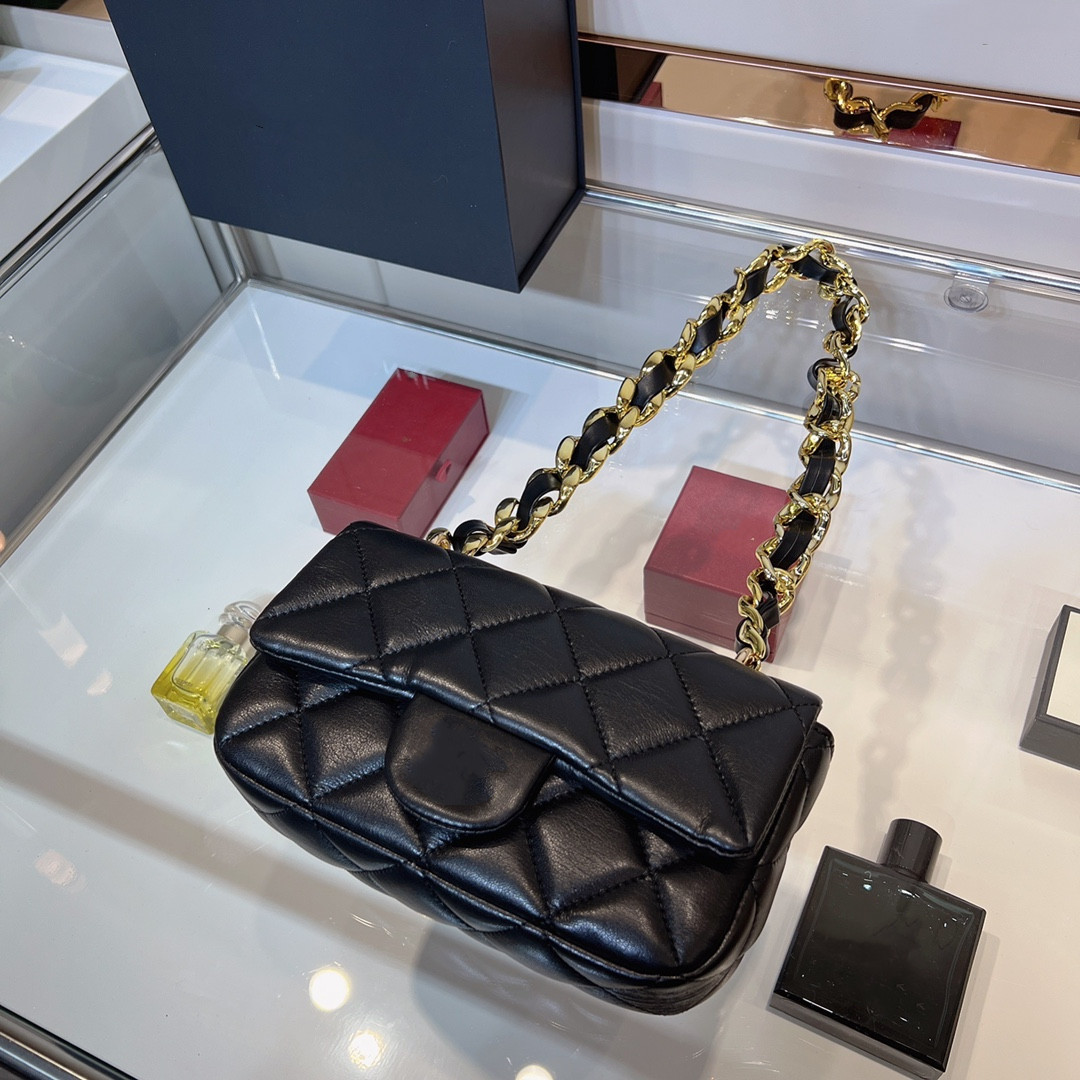 

2022 New designer's Underarm hand bags wallet womans CF Thick chain clamshell bag wholesale luxury fashion crossbody bag Channel Cowhide fine purse mini totes, No box