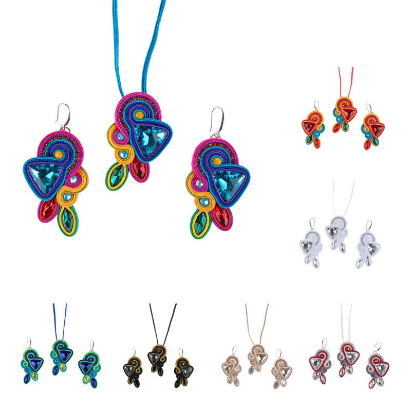 

Pendant Necklaces KPacT Handmade Bohemian Vintage Tassel Ethnic Women Crystal Decoration Stones Wood Necklace For Jewelry