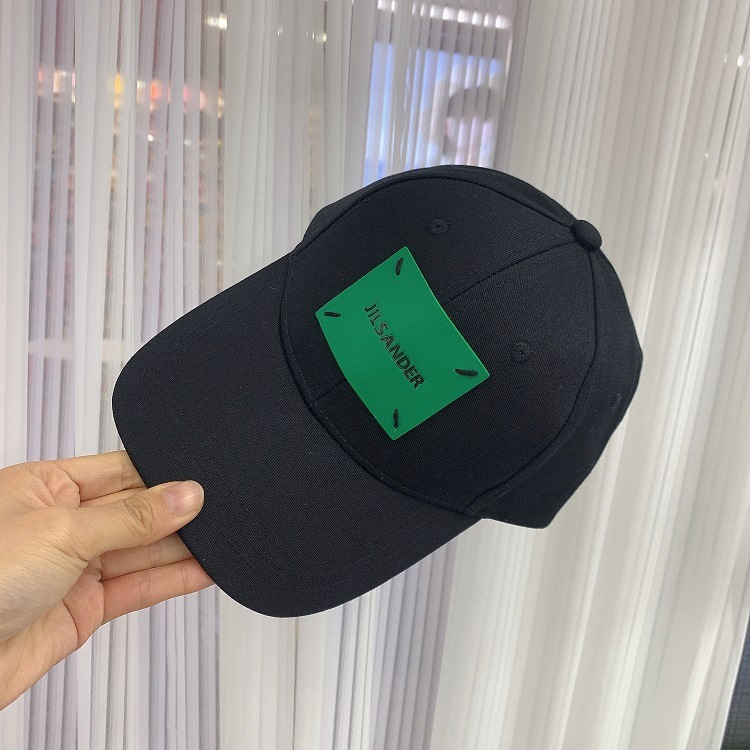

JIL SANDER Designer Ball Caps Street Fashion Hat 6 Color Square Marker Design Couple Casual Fashion Sunshade Men Distressed Vintage Y2K Cap