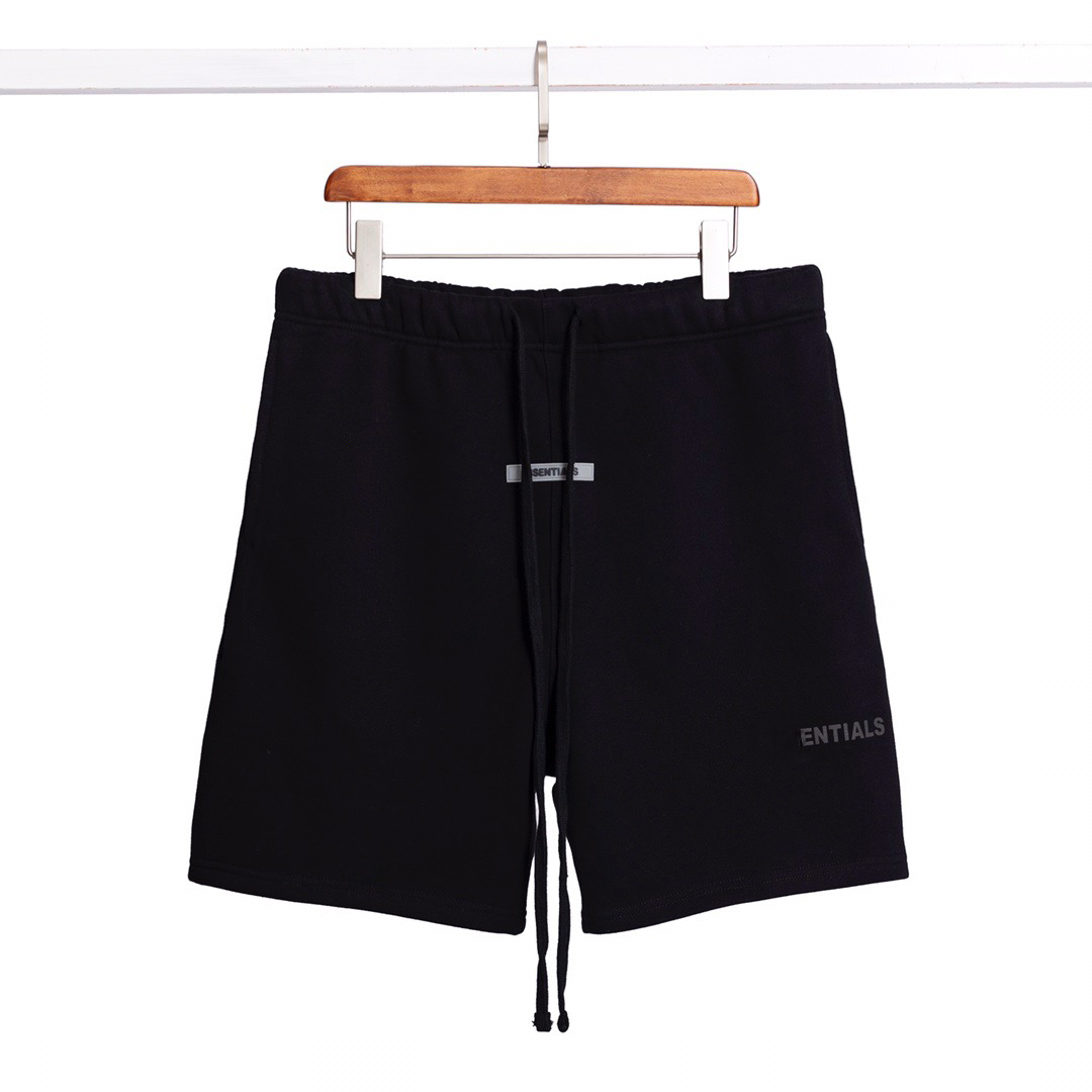 

Mens Designer High street flocking Shorts Solid Color Track Pant Casual Couples Joggers Pants Loose for Man Beach Pants Womens Hip Hop Streetwear Size S-XL, Gray