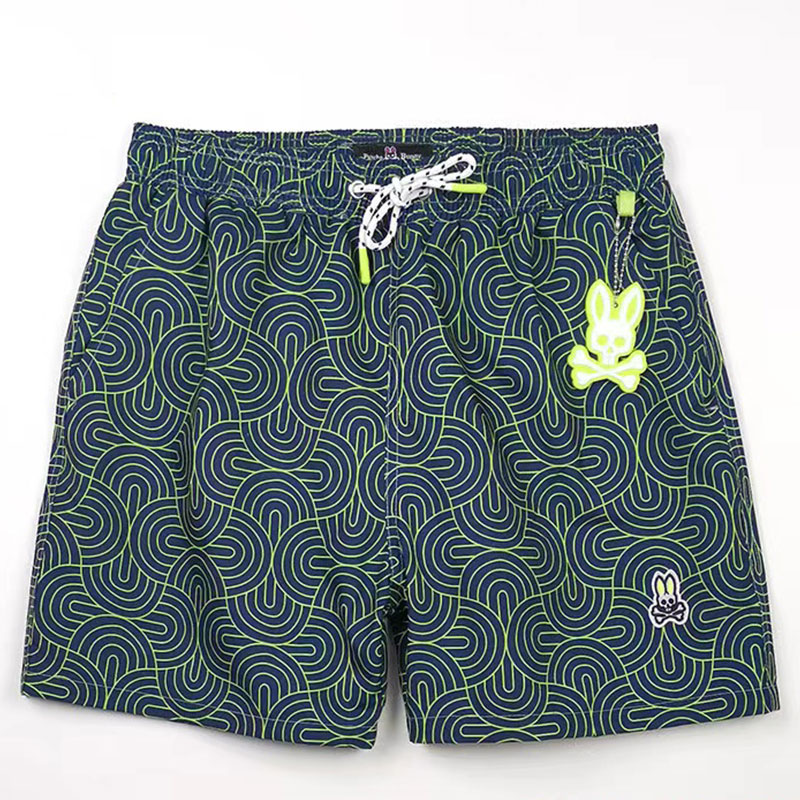 

Men's Shorts Mens Fashion Beach Pants Skull Rabbit Psychological Print Summer Surf Quick Dry European and American Style M-2xl, Customize