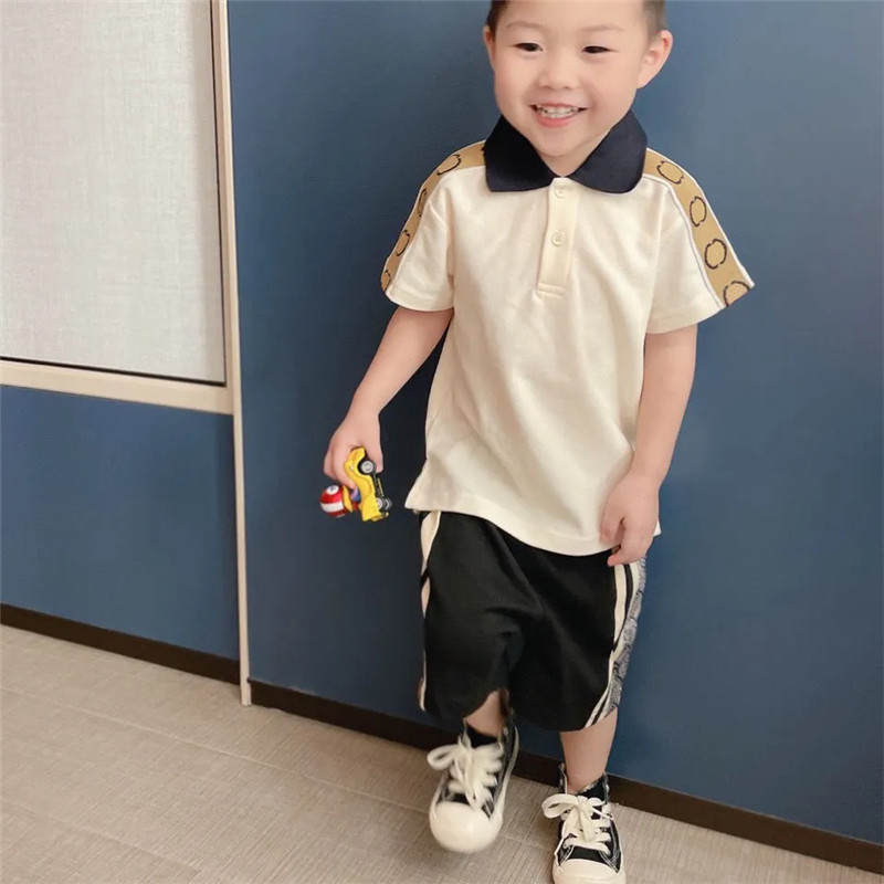 

Boys Designers Clothes Summer Designer Tracksuit Girls Polo Shirts And Shorts Sets Luxury Kid Clothing Outfit Children Tracksuits, Shirt