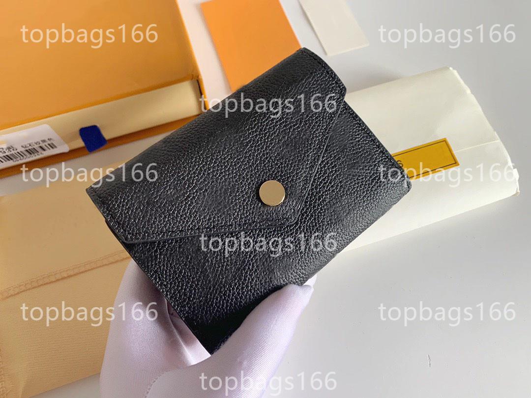 

M41938 Empreinte folding wallet fashion lychee pattern Bags luxury Designer Bags Clutch Handbag Card Pcckage Coin Purse, Black