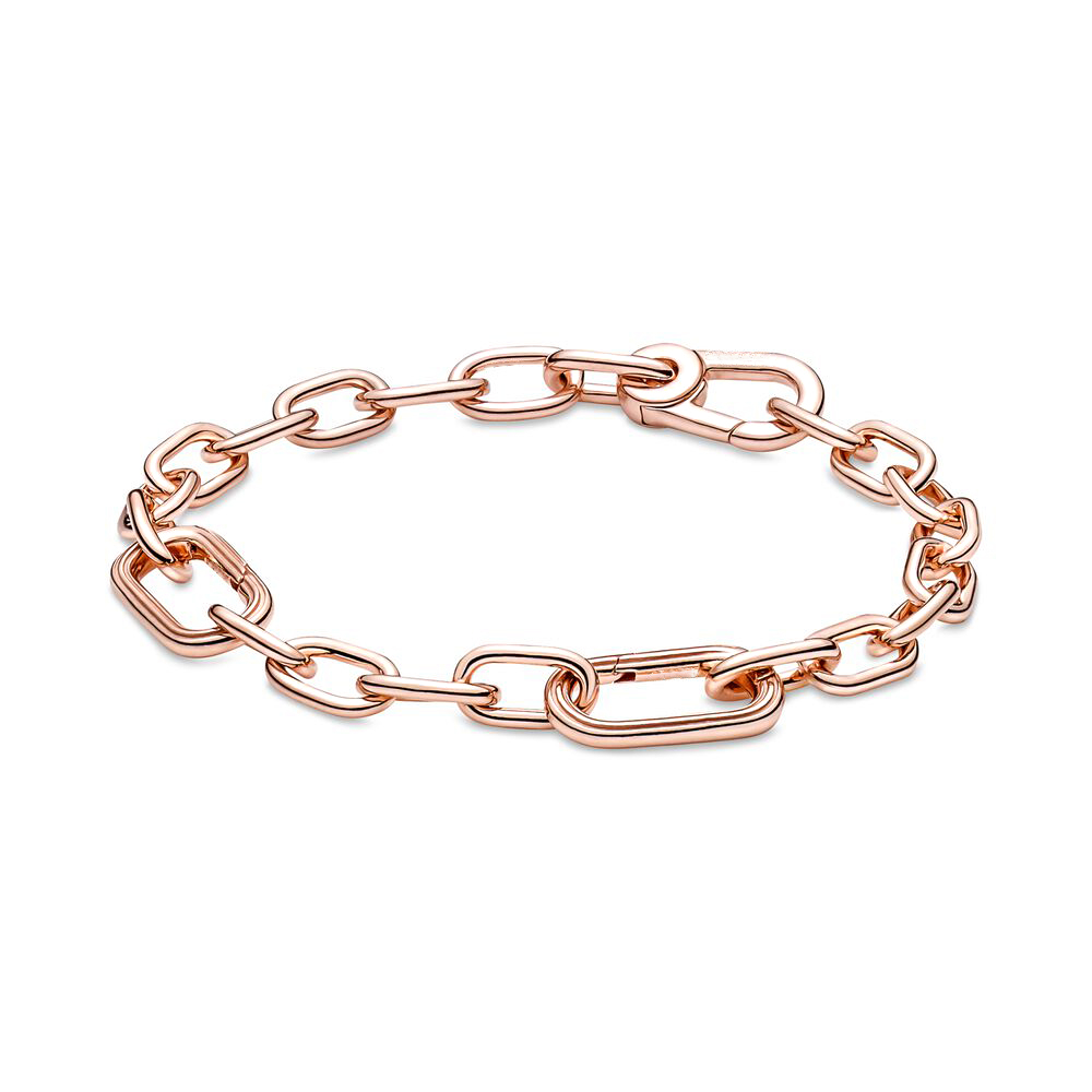 

925 Silver Bracelets Pan ME Link Cuban Chain Bracelet Fit Pandora Women Party Gifts Designer Jewelry With Original Box