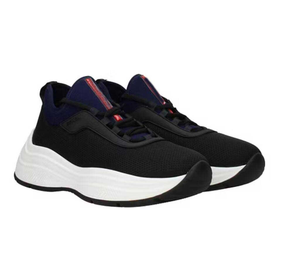 

Men casual shoes lightweight America's Cup sneakers platform outdoor Mens Fabric Black Blue mesh lace up fashion brand trainers 38-46, 104