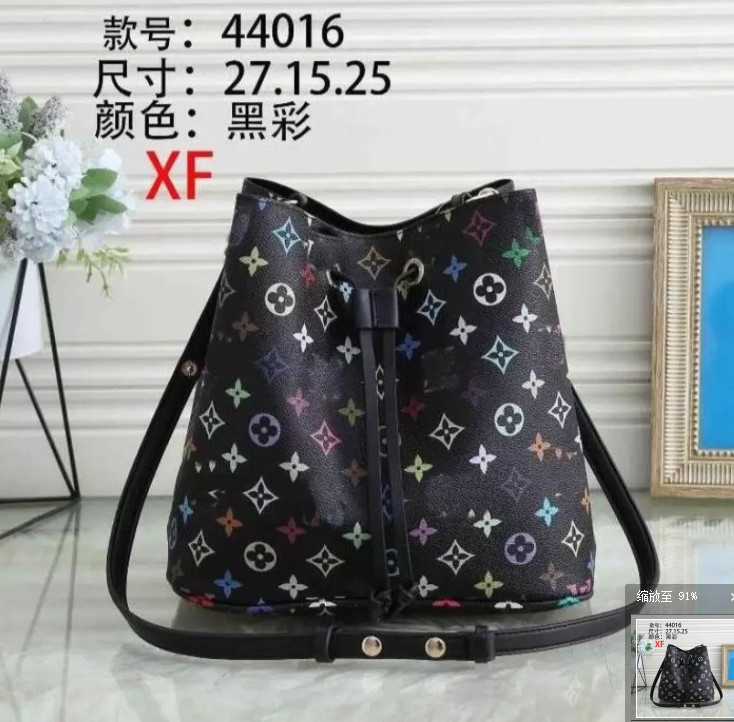 

2-piece set Sturdy Stylish Bucket Bag Drawstring Closure Luxury Designers handbags Fashion Women Leather High Quality Shopping bags, Accelerated freight