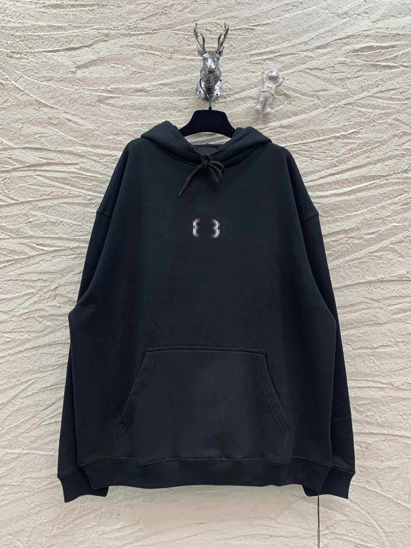mens hoodies BB letter print men womens pixel Medium b Fit Hoodie sweatshirt bal in black white designer high quality medium fleece#674599949