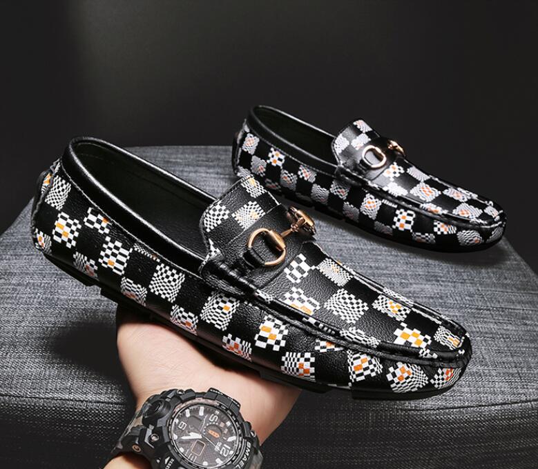 

Italian Design Brand Shoes Men Casual Shoes Spring Penny Loafers Men Genuine Leather Slip-on Moccasins Handmade Sense of Luxury, 01