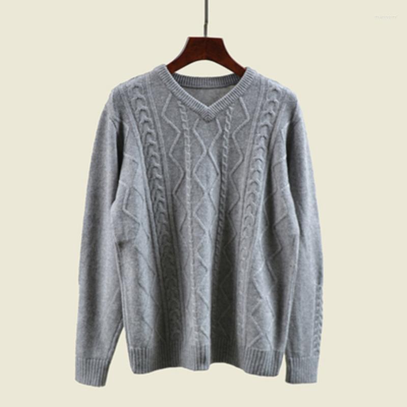 

Men's Sweaters Men's Sweater Slim Knitted Pullover Solid Color Casual And Women's Round Neck PulloverMen's Mari22, Khaki