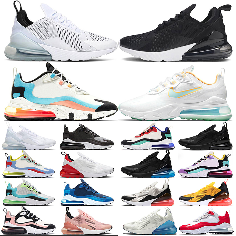 

React Running Shoes Sports Mens Womens Triple Black White Bauhaus Blue Barely Rose Medium Olive 27C Trainers Sneakers, 37