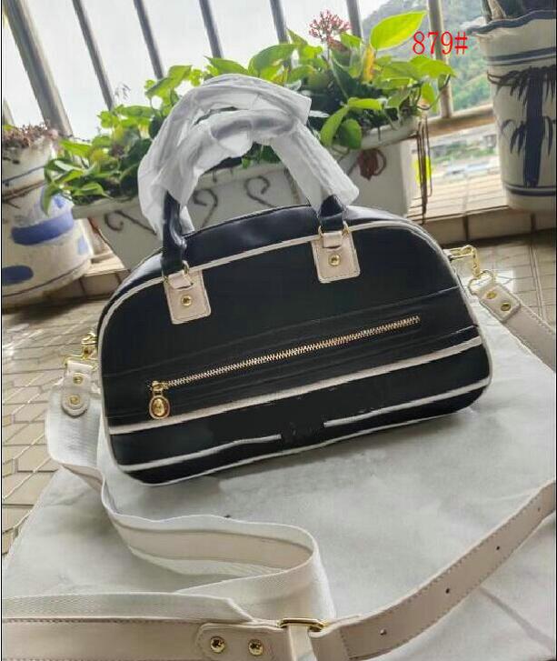 

Luxury Designer Classic latest color women Shoulder bags chain handbag Toothpick pattern leather womens Cross body handbag 879#, White