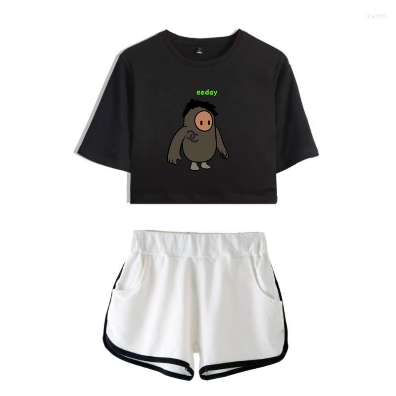 

Men's T-Shirts Gamer Ceeday Cool Logo Two Piece Sets Fashion Shorts Short Sleeve T-shirt Sexy 2022 Women Summer SetsMen's, Tx13dk02
