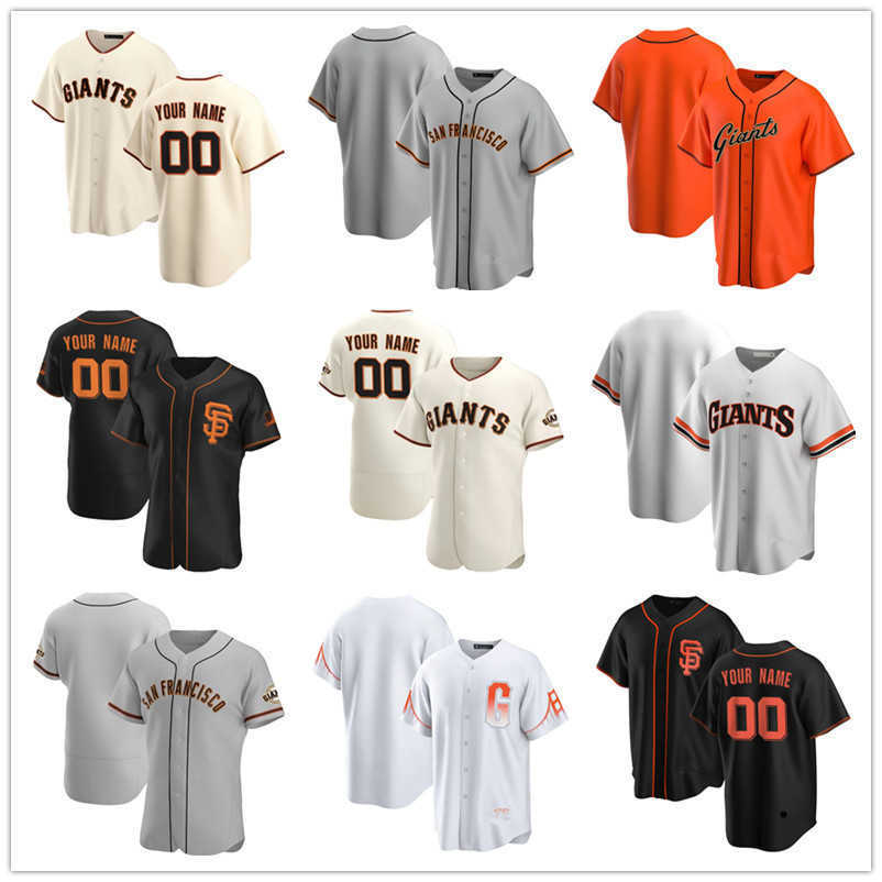 Custom Jersey San Francisco''Giants''Mens women Youth 28 Buster Posey 35 Brandon Crawford 9 Belt 22 Will Clark Baseball Jerse-image-767262255