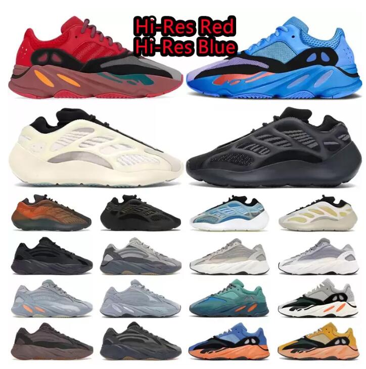 

2022 new 700s running shoes Azael Alvah Utility Black 3M black static reflective shoe outdoor flat trainers V1 V2 V3''YEEZIES''700 boost