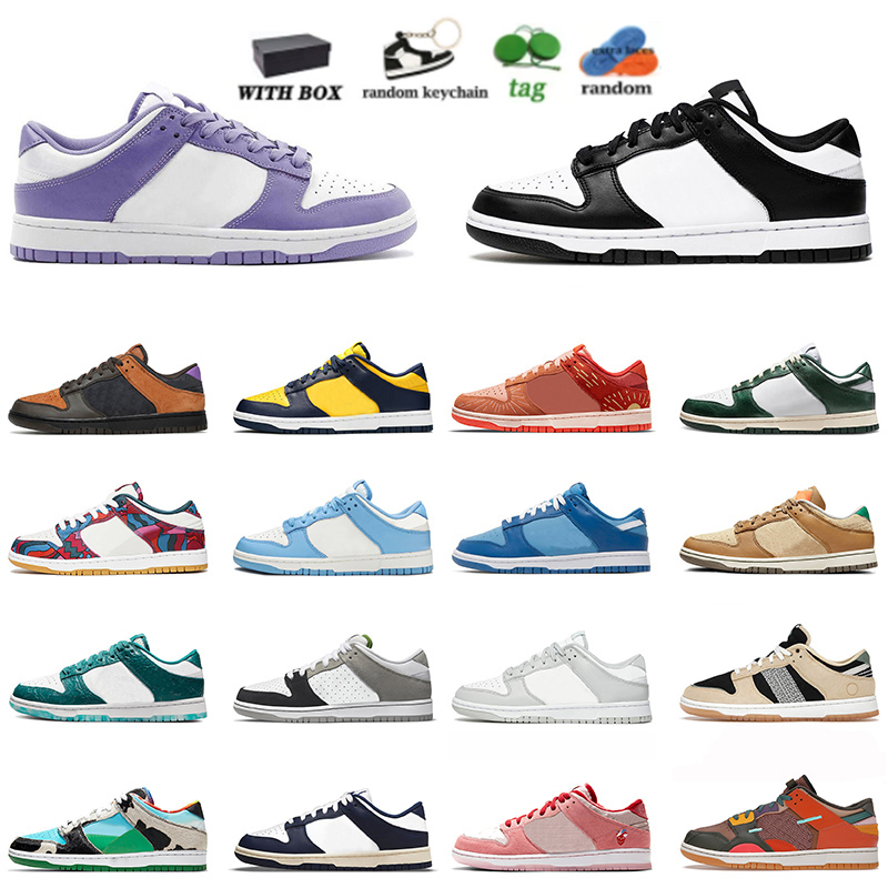 

Top Quality Mens Classic Black White Low OG Danksb Running Shoes Designer Purple Pulse Ocean Green Blue Paisley Cactus Jack Chunky Skate Platform Sneakers, C67 kentucky 36-45