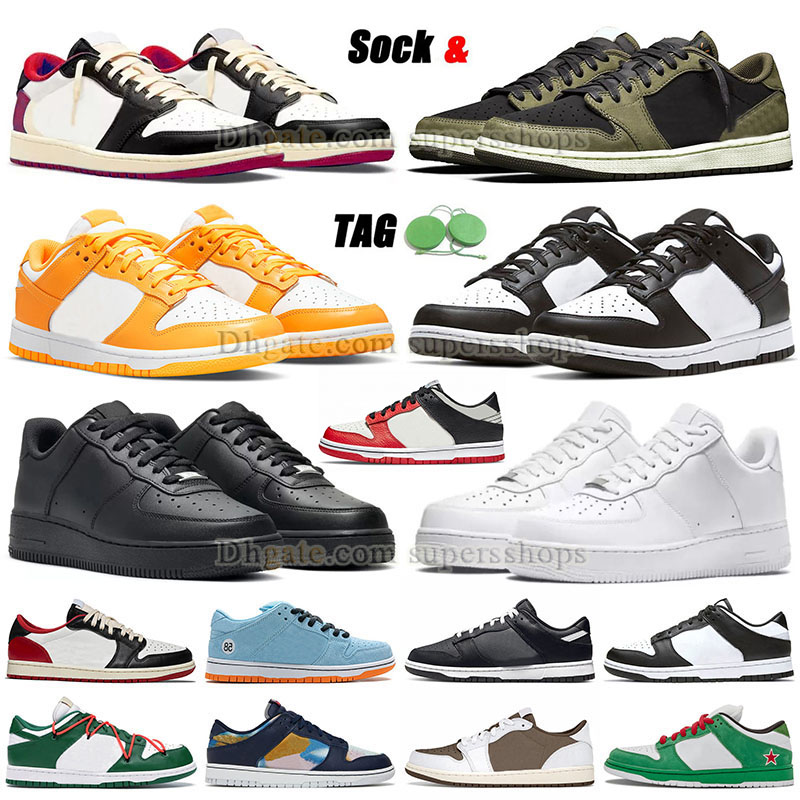 

Jumpman 1 1s Low Reverse Mocha Shoes Big Size 12 13 Fragment Blue UNC Panda Black White Pandas Designer Sneakers Tn Tns Plus Atlanta Green Apple Hyper Royal Trainers, B30 36-47 white black