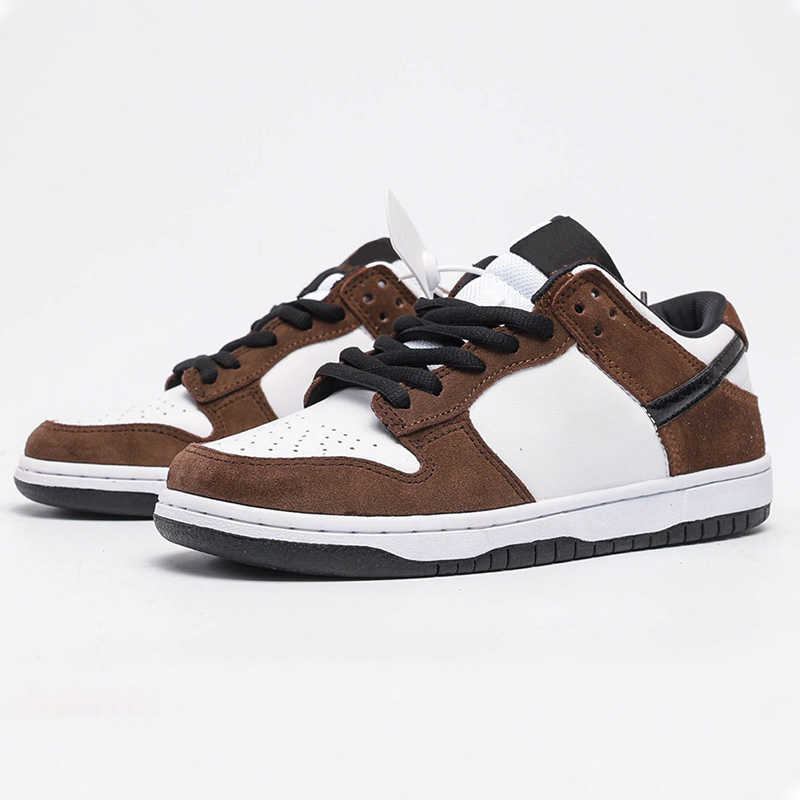 Top Quality One 1 Mens Casual Shoesskateboard shoe Trail End Brown Designer Independent Brand Women Men High Low Trainer Platform Sneaker