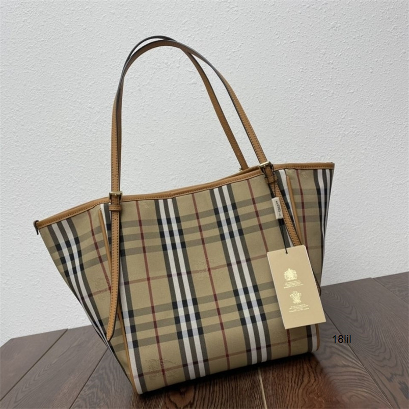 

Designer Luxury Burbrerity Bags For Women High Quality Brown Crossbody Handbags Vintage Burbrery Leather Wallet Paris Plaid The Totes Bag Fashion Purses L4JI, Sky blue