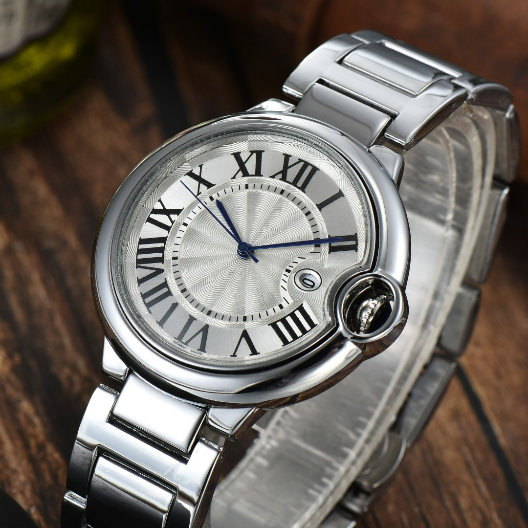 

Luxury Watchs Cartis Men Watches Japan Battery Quartz Movement Fashion Watch Luminous Clock Stainless Steel Lifestyle Waterproof Wristwatch