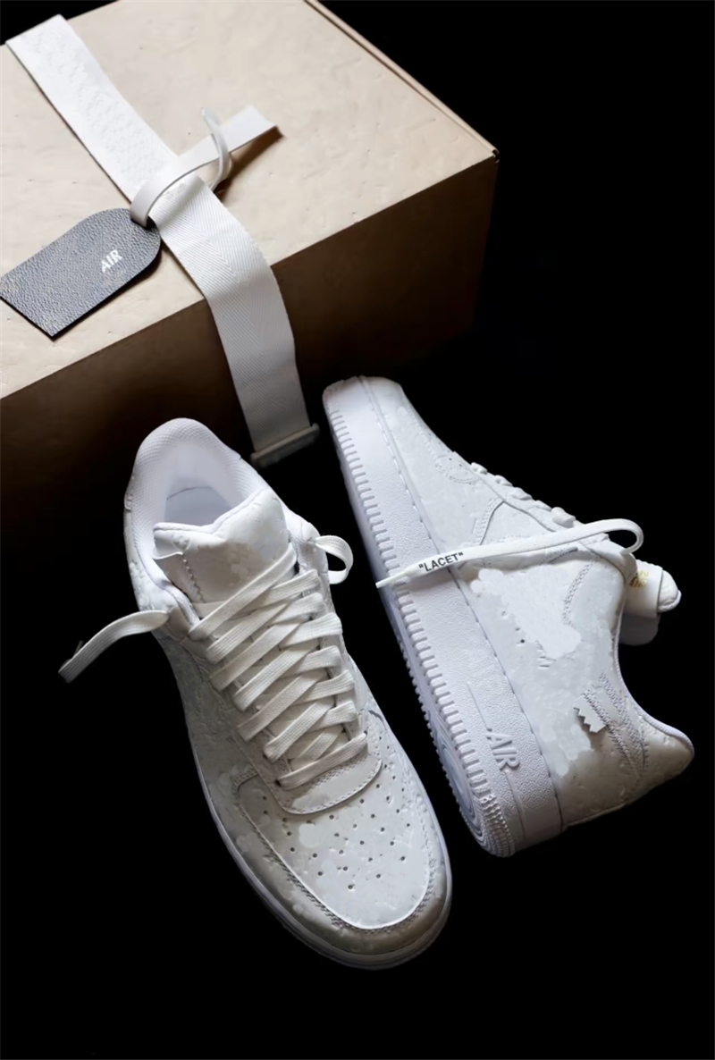 

Release Designers Flower 1 Low Shoes By Virgil Abloh1 White Green Red Royal Metallic Gold Black Silver Authentic Leather Outdoor Luxury Classic Man With Original Box