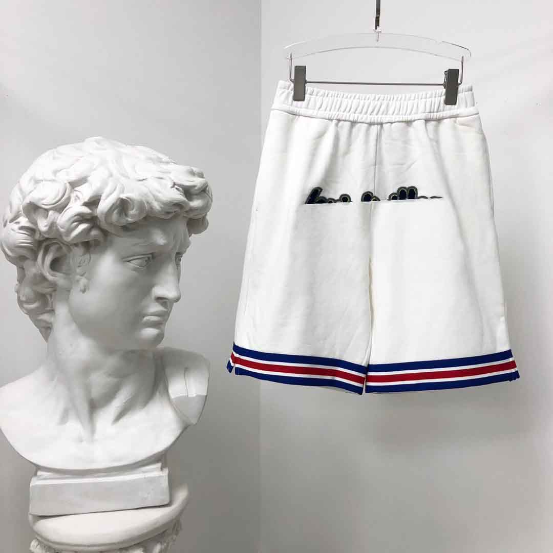 

Men's Plus Size Shorts and trousers pure cotton irregular running pants Printed jeans e2