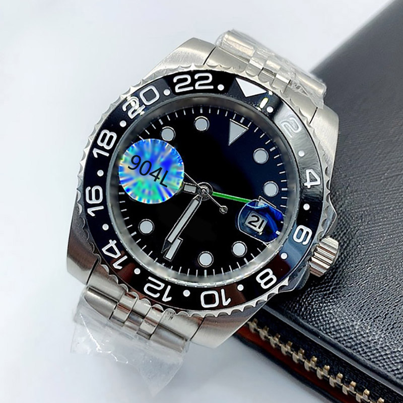 

Watchsc- Mens Automatic mechanical Watch Optional waterproof sapphire Gliding Clasp 41mm Steel Wristwatches Luminous Ceramic Scale Super design Watches, Color 11