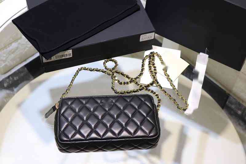 

Luxury Brand design 3332 woman039s Letter plaid shoulder Chain CC bag lambskin handbag vintage messenger bags caviar Leather le2827168