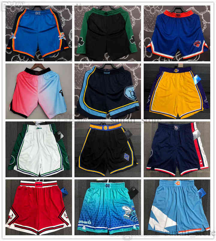 

Printed ''NBA''Team Game Basketball Shorts For Fans Sporstwear With Two Side Pockets Pants Breathable Casual Men 2022 2023, Colour