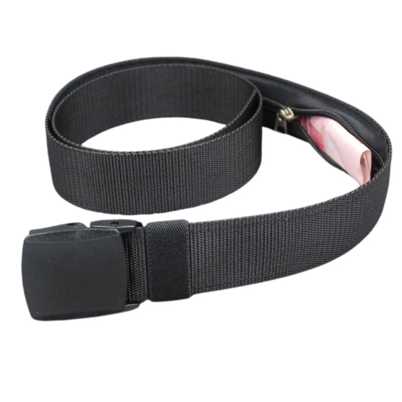 

Belts 3.8 Fashion Adjustable Secret Hidden Pocket For Mens Fabric Webbing Money Buying RequestsBelts, Beige