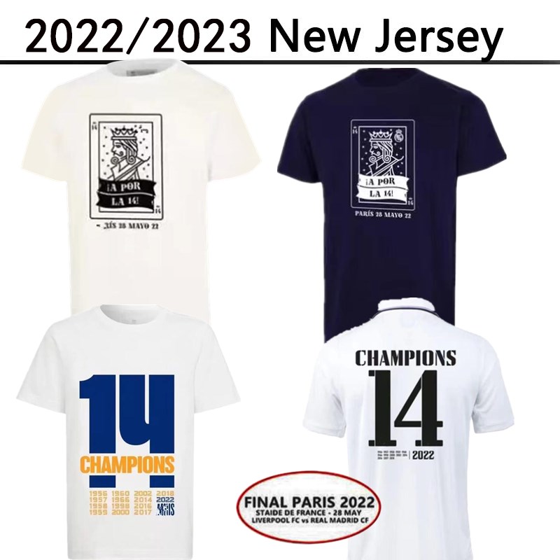 

BENZEMA soccer jerseys champions 14 time T-shirt special football shirt 22 23 CAMAVINGA ASENSIO MODRIC COURTOIS champions 35 2021 2022 uniforms VINI JR Real Madrids