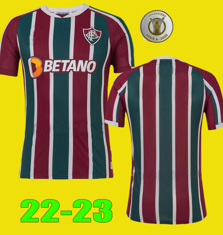 

2022 2023 Fluminense soccer jerseys men adult tops 22 23 home Martins Trindade PH GANSO Nathan Marlon Calegari NINO Cristiano CAMISETAS DE FÚTBOL football SHIRTS
