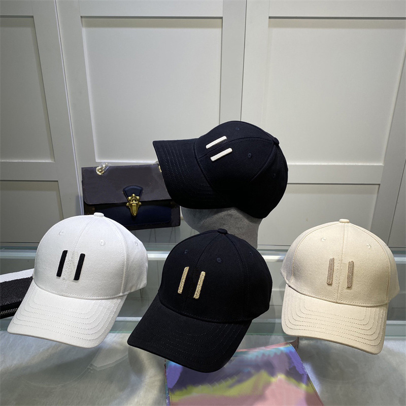 

Trendy Mens Baseballs Caps Bucket Hat Fashion Womens Versatile Designer Hat Sports High Quality Luxury Sunshade Hats Casquette De Baseball, Black