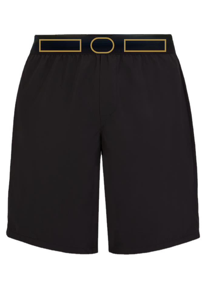 

Mens Swimwear Swim Shorts Beach Shorts Swimming Pants Swimsuits Men Running Sports Short, Black