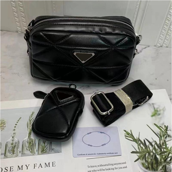 

Top Quality Brand handbag Designer Single Shoulder Bag Women Luxury Fashion bags Prd Chain Nylon Leather Portable Diagonal Cross Bags Woman tote handbags