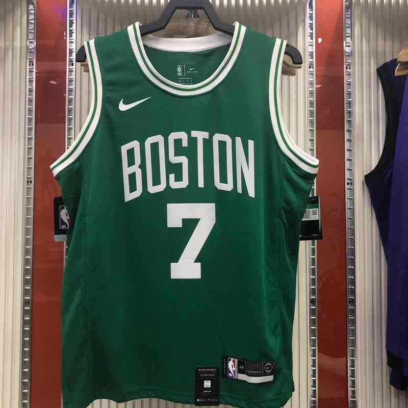 

Celtic Retro Jersey Basketball Jerseys Tops No.7 Brown, Green