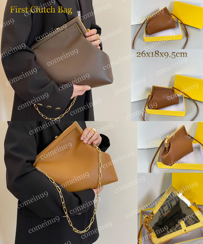 

Fashion 2022 First Clutch Bag Women's Metal Lock Letter Strap Shoulder Crossbody Bags Leopard Genuine Leather Designer Female Dinner Party Clutch Purse Top Quality, Custom gift bag
