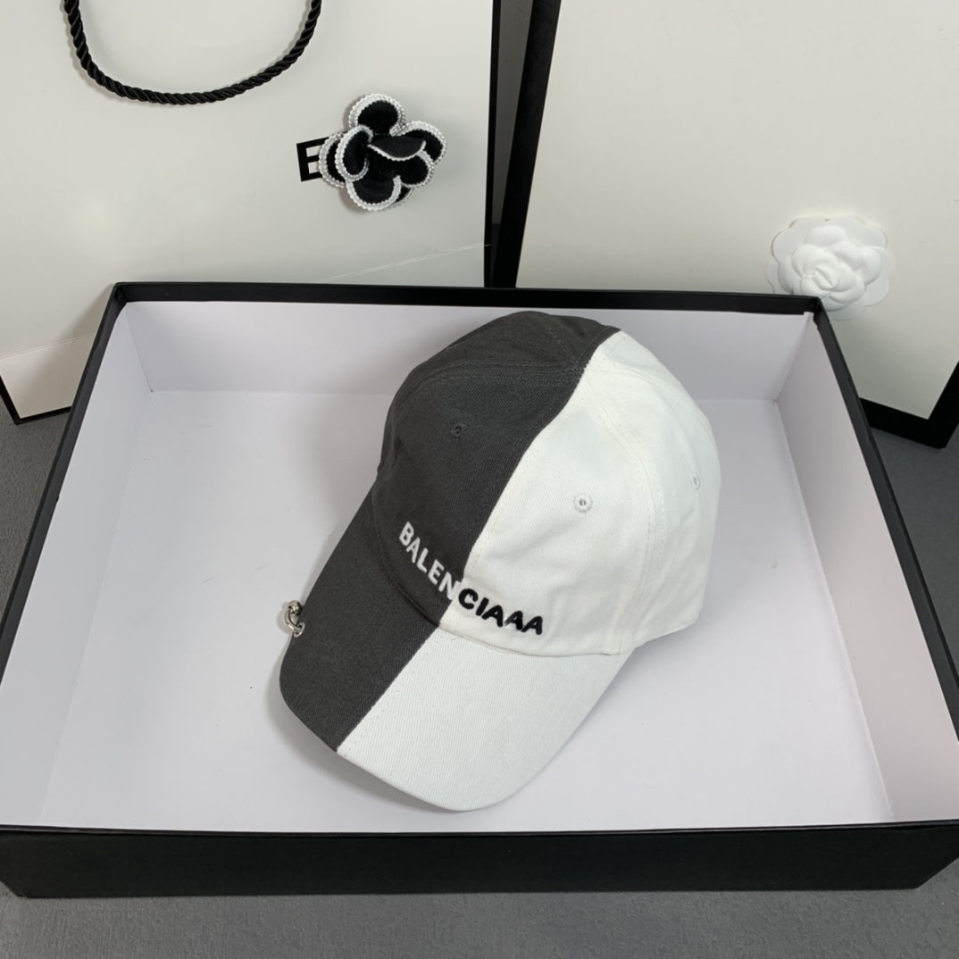 

Ball Caps Ball Caps Designer Baseball Cap Men's Fashion Stitching Two-color Casquette Letter Embroidery Outdoor T2302031, Grey