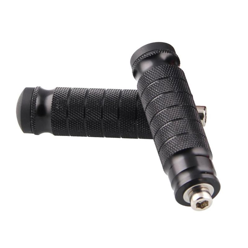 

Pedals 2pcs Universal CNC Motorcycle Rear Footrests Footpegs Foot Rest Pegs M8 6063 Aluminium Refit Durable 102X26X26mm