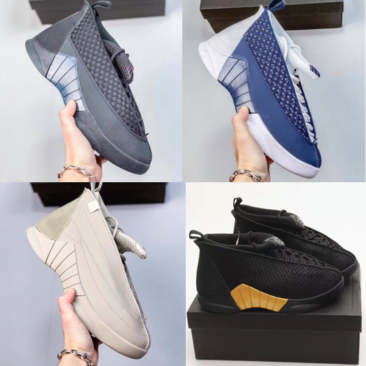 

New Jumpman 15 15s Mens BasketBall Shoes Designer Sneakers Doernbechers Obsidian Stealth Outdoor Men Trainers Sports Sneaker Size 40-46