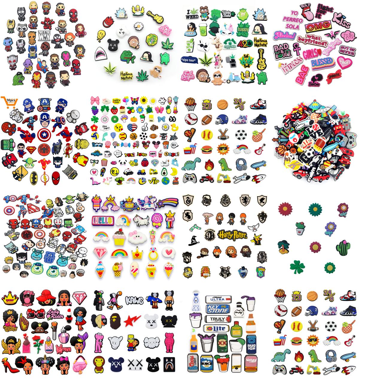 

Croc Charms For Boys Sports Gibits Basketball And Football Baseball Softball Soccer With Sneakers Pvc Cute Dinosaur Shoe Parts Access amOvB