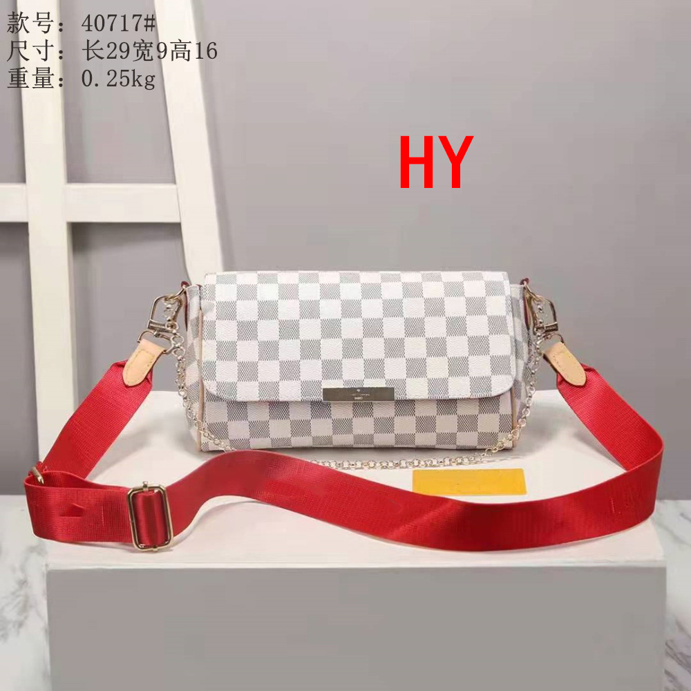 

women's designers Luxury Famous shoulder bag totes purse handbag message bags cluth top quality classic Crossbody pu leather Old flower #40717 Damier 29CM