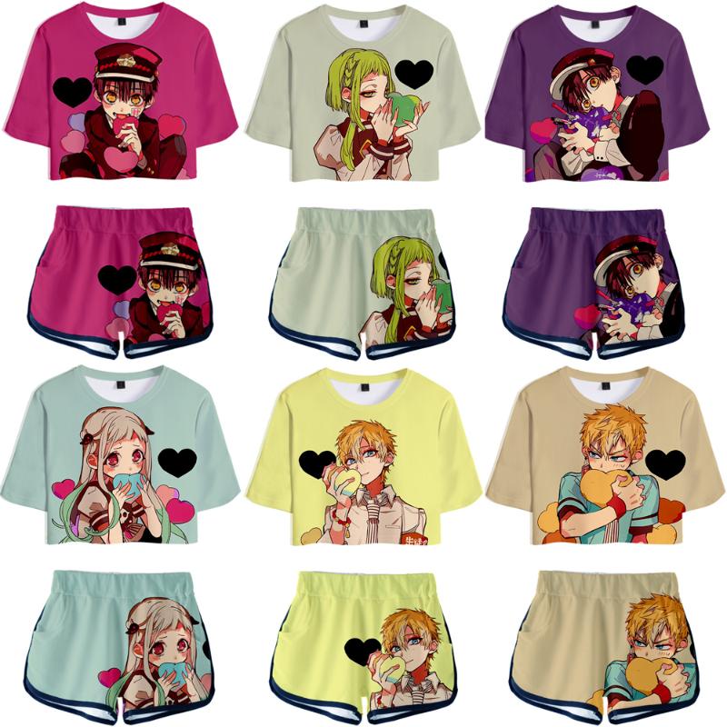 

Men's Tracksuits Jibaku Shounen Hanako Kun Toilet-Bound Hanako-kun Nene Yashiro Minamoto Kou Nanamine Sakura Men T Shirts Tees Sportswear Sh, Green