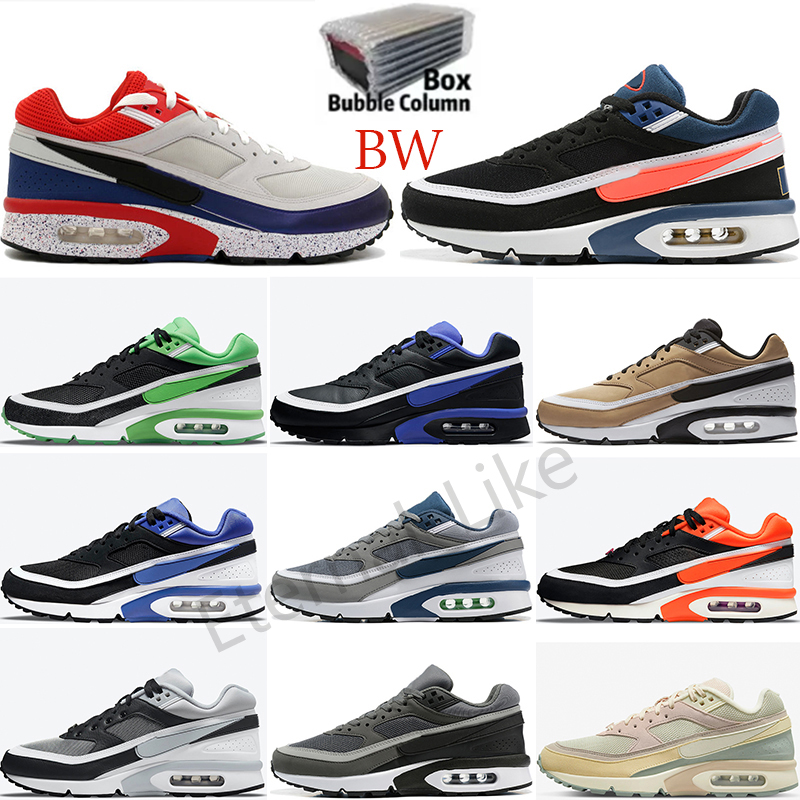 

BW OG Sports Shoes Mens Womens Light Stone Cool Grey Rotterdam Vachetta Tan Black Violet Midnight Navy Lyon White Pure Platinum Designer Sneakers Trainers, Color 12