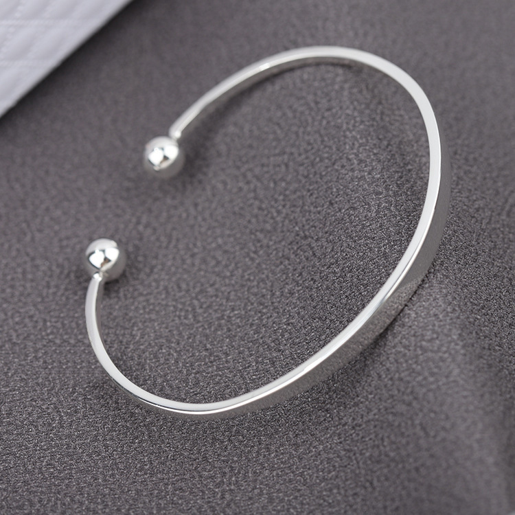

S925 Sterling Silver shaped Bracelet Women's Light Luxury High Sense Hand Ornaments Ins Design Exquisite Girl Give Gifts