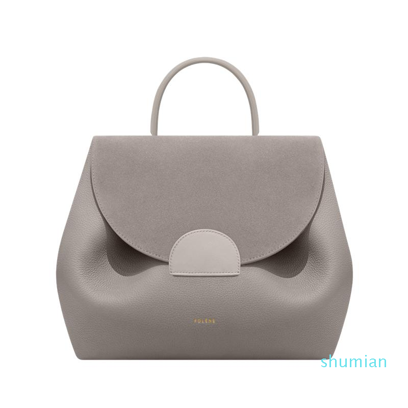 

totes bags Evening Bags French Design Polene Big Women's Bag Light Luxury Single Shoulder Crossbody Leather Portable Female Fashion BagEv YEHW, 21x9x17cm